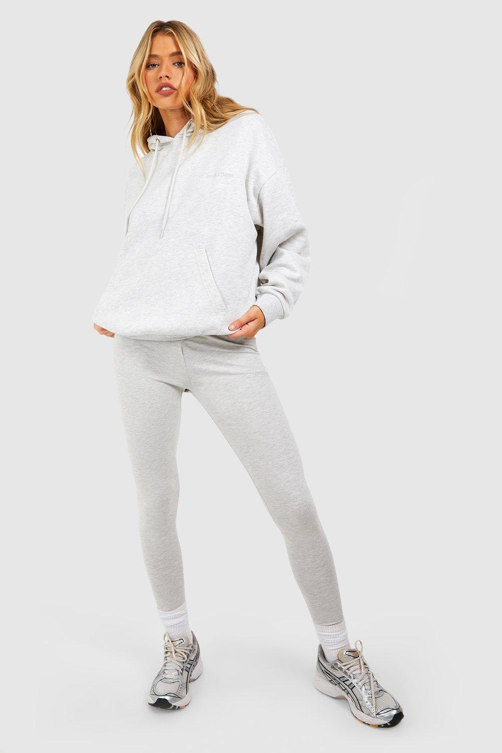 Womens Dsgn Studio Oversized Hoodie And Legging Tracksuit - Grey - S, Grey